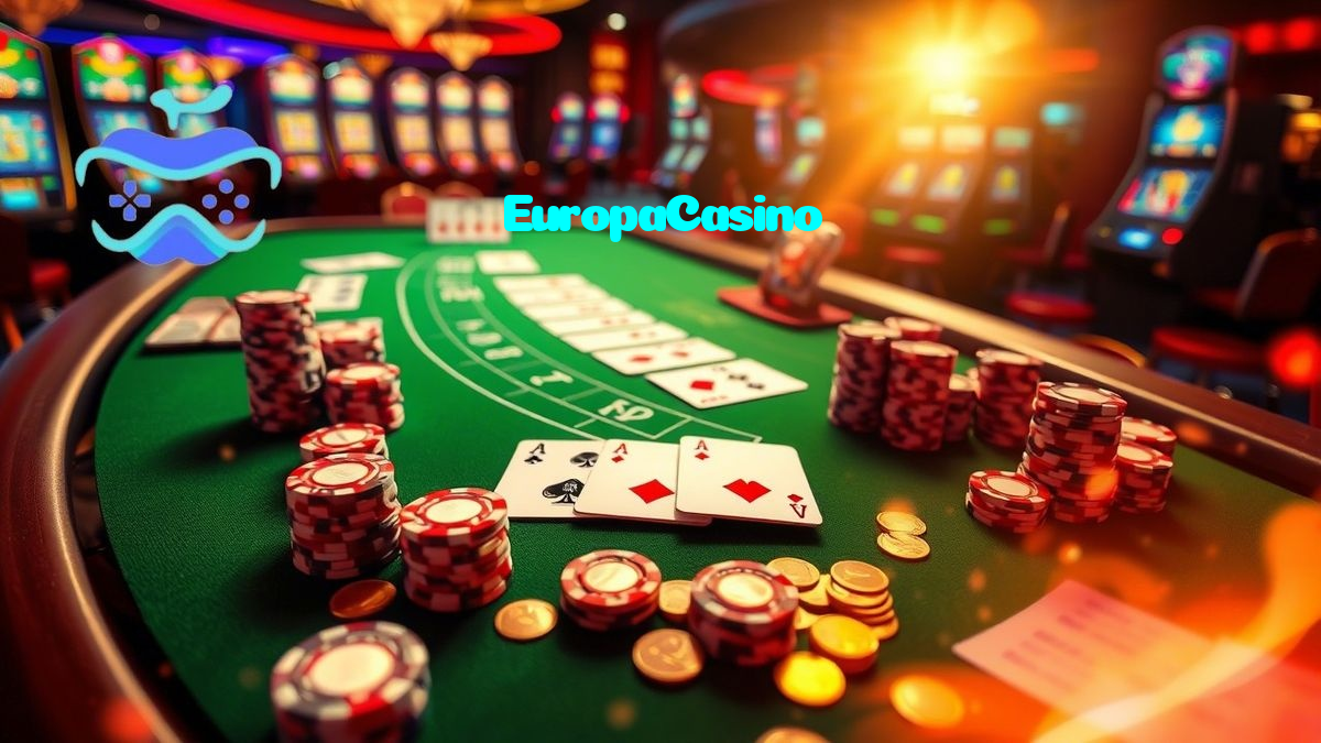 EuropaCasino casino presented on mobile device in Pakistan with slots and live games